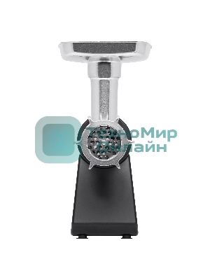 Мясорубка электрическая BBK MG3000 черный, 2500 Вт, 2.5 кг/мин, реверс, защита от перегрузки, металлический лоток, насадки - 7