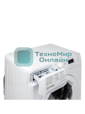 Стиральная машина Indesit BWSA 6109 WWV RU белый, загрузка фронтальная 6 кг, 1000 об/мин, класс: A