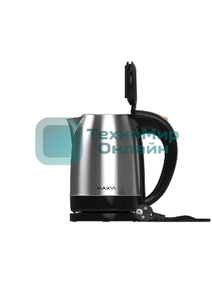 Чайник электрический Maxvi KE1721S silver-black