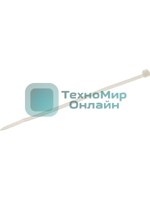 Нейлоновые стяжки Fortisflex КСС 4х150 мм белый 100 шт