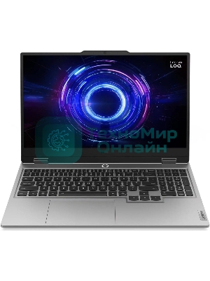 Ноутбук Lenovo LOQ 15IRX10 серый Core i5 13450HX 16Gb SSD 512Gb NVIDIA GeForce RTX 5050 8Gb 15.6