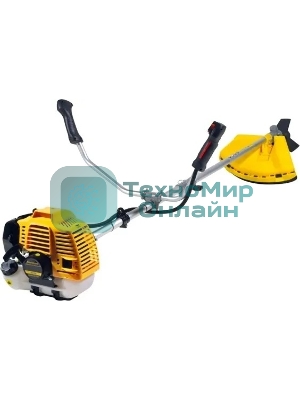 Газонокосилка Champion T523-2 1.4/1.9 кВт/л.с, Вес без режущей насадки 8,3 кг, Объем двигателя 51,7 см3, Объем топливного бака 950 мл, Максимальный расход топлива 610 г/кВт•ч/мл/ч, Тип рукоятки U-образная, штанга прямая Разъемная, Длина штанги 1493 мм, Толщина корда 2,4 мм, Нож, кол-во зубцов/диаметр/диаметр посадки 3/255/25,4, Ширина кошения кордом/ножом 400/255 мм, Обороты холостого хода 2800 об/мин. Голова+Штанга.