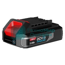 Аккумулятор Deli DL-DC20A2 (2А*ч, 20В, Li-ion)