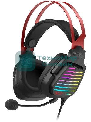 Гарнитура Bloody G560 красный/чёрный, проводная, подсветка