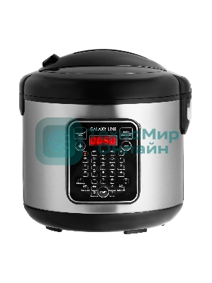 Мультиварка Galaxy Line GL 2646 черный с серебристым, 1200 Вт, 31 программа