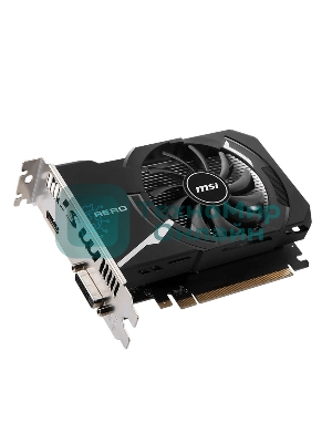 Видеокарта MSI GT 1030 AERO ITX 4GD4 OC Nvidia GT 1030 4Gb, DDR4, PCI-E 3.0, HDMIx1 DVIx1 HDCP