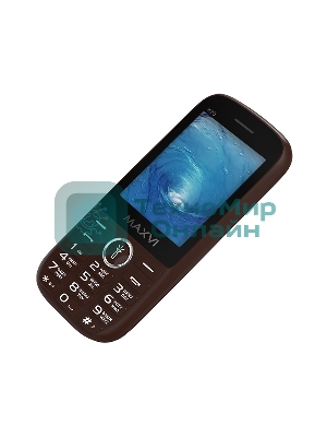 Мобильный телефон Maxvi K20 кофейный