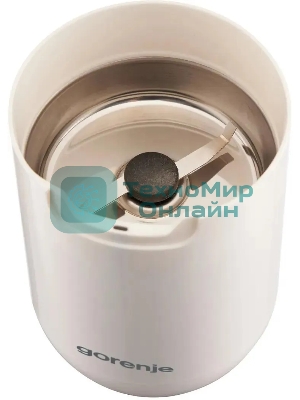 Кофемолка Gorenje SMK150SW 150Вт сист.помол.:одинарный нож вместим.:45гр белый