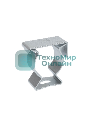 Держатель с крышкой DKC 6044-A25 d25мм оцинк. сталь