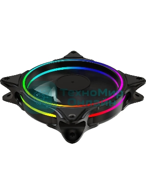 Вентилятор для корпуса Bloody BD-CF120ARGB3 ARGB черный, 120 мм, 1600 об/мин, 26 дБ, 4 pin