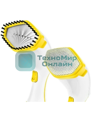 Отпариватель Kitfort КТ-999-4 желтый/белый, 1600 Вт, 20 г/мин, 240 мл