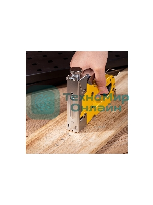 Мебельный степлер Deli DL1313 3-в-1. 4-8мм. 0,6 кг. Полностью стальная конструкция. Подходит для D/U/T.