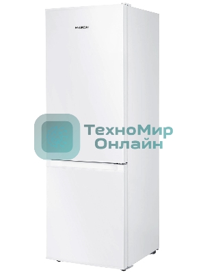 Холодильник Hyundai CC2054WT белый двухкамерный 120/34л морозилка снизу