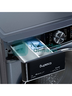 Стиральная машина Бирюса WM-SC914/15 W перламутровый синий, загрузка фронтальная 9 кг, 1400 об/мин, класс А+++