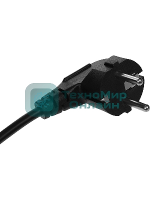 Источник бесперебойного питания SMARTWATT UPS SAFE PRO LCD 800 черный 800/480 ВА/Вт, напольный/настенный, линейно-интерактивный, LCD дисплей, Shuko CEE7/4 - 8 шт. (4 шт. с резервным питанием, 4 шт. - сетевой фильтр)