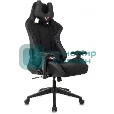 Кресло Бюрократ VIKING 4 AERO BLACK EDITION черный, экокожа, 120 кг, механизм качания