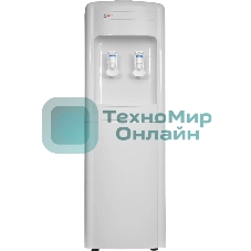 Кулер для воды AEL L-AEL-016, верхняя загрузка, без нагрева, без охлаждения, белый