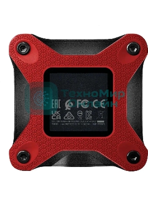 Внешний SSD ADATA SD620, 512Gb, USB 3.2 Gen 2 Type-A, R/W 520/460, красный