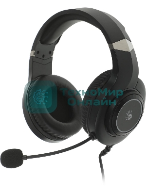Гарнитура Bloody G220 чёрный, проводная, подсветка