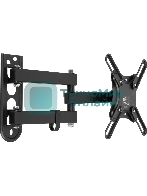 Кронштейн для телевизора Hama R1 118154 черный, 19