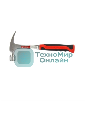 Молоток-гвоздодер Matrix 10463 570 г, цельнометаллический, двухкомпонентная рукоятка