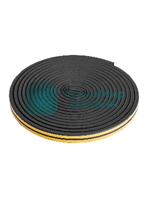 Уплотнитель резиновый Сибртех 12 м, профиль 