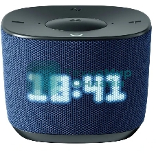 Умная колонка Sber Boom Home, 8Вт, с экраном, 1 динамик, часы, мультирум, TWS, Zigbee хаб, Wi-Fi, Bluetooth 5.0, Zigbee, Салют, морской