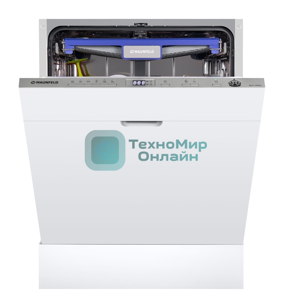 Встраиваемая посудомоечная машина Maunfeld MLP-12PRO, серебристый, 59.8 см, 14 компл., 47 дБ, класс A+++