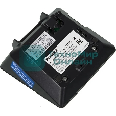 Телефон беспроводной (DECT) Panasonic KX-TG1711RUB черный АОН, Caller ID,12 мелодий звонка,подсветка дисплея,поиск трубки