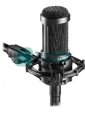 Микрофон проводной Audio-Technica AT2035 черный/черный