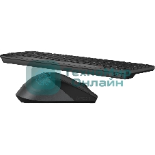 Клавиатура + мышь A4Tech Fstyler FG2400 Air2 клав:черный мышь:черный USB беспроводная slim (FG2400 AIR2 черный)