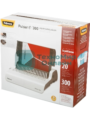 Переплетчик Fellowes Pulsar E (FS-56207) A4/перф.15л.сшив/макс.300л./пластик.пруж. (6-38мм)/электр.