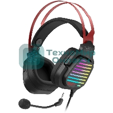 Гарнитура Bloody G560 красный/чёрный, проводная, подсветка