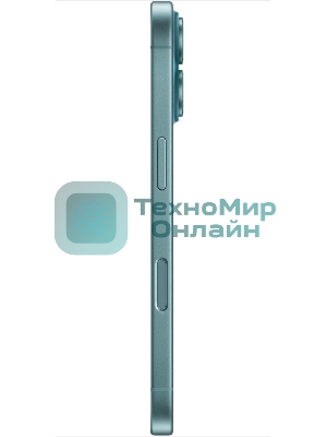 Смартфон Apple iPhone 16 A3287, 8/128Gb, бирюзовый