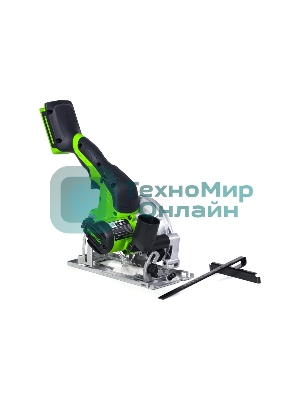 Циркулярная пила аккумуляторная GreenWorks G24MCS 24В, бесщеточная, без АКБ и ЗУ (1501207)