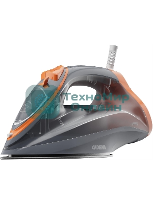 Утюг Cadena IC599C серый, 2600 Вт, 30 г/мин, 175 г/мин, 260 мл