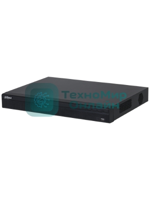 Видеорегистратор IP 32-канальный DAHUA 4K и H.265+. Входящий поток до 160 Мбит/с; сжатие: Н.265+/H.265+, H.265, H.264+, H.264+/H.264; разрешение записи до 12Мп; накопители: 2 SATA III до 20Тбайт; воспр