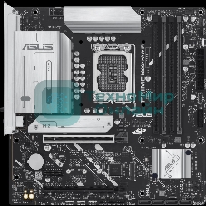 Материнская плата ASUS PRIME B860M-A WIFI, LGA 1851, Intel B860, 4xDDR5, 4xSATA, 2xM.2, 1xPCIe 5.0 x16, 1xPCIe 4.0 x16, 1xPCIe 4.0 x1, 2xDP, 1xHDMI, 1x 2.5Gb LAN, 1xUSB-C 20Gbps, 1xUSB-A 10Gbps, 2xUSB-A 5Gbps, 4xUSB-A 2.0, 3x3.5 мм, 7.1, micro-ATX.