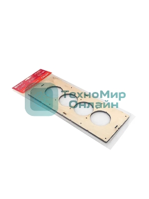 Шаблон для подрозетников EKF Expert sh-d68-4 c 4 отверстиями d 68 мм