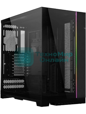 Компьютерный корпус LIAN LI O11 Dynamic EVO XL Black, Large Case: EATX(under 280mm)/ATX/MICRO-ATX/MINI-ITX, 4xUSB 3.0, 1xUSB Type-C, 1xAudio, Included Fans: none