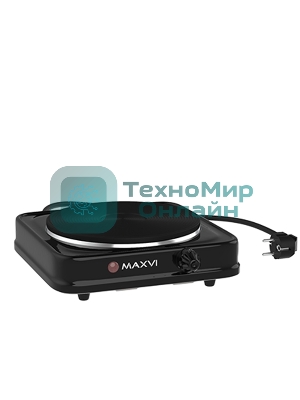 Плита настольная Maxvi HE111 черный
