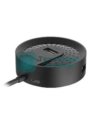 Разветвитель USB 2.0 A4Tech HUB-20 4порт. черный