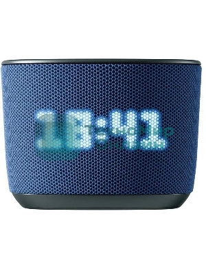 Умная колонка Sber Boom Home, 8Вт, с экраном, 1 динамик, часы, мультирум, TWS, Zigbee хаб, Wi-Fi, Bluetooth 5.0, Zigbee, Салют, морской