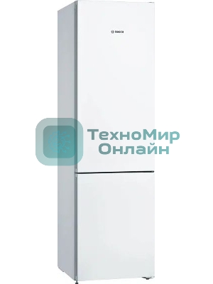 Холодильник Bosch KGN39UW30U белый двухкамерный 279/87л морозилка снизу, No Frost