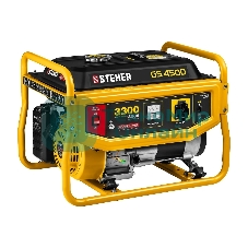 Электрогенератор бензиновый STEHER GS-4500, 3.3 кВт, 72 дБ, 39 кг