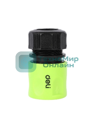 Соединитель быстросъемный с аквастопом для поливочных шлангов 1/2