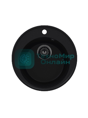 Кухонная мойка Maunfeld Medusa 485 MFQS-485B черный