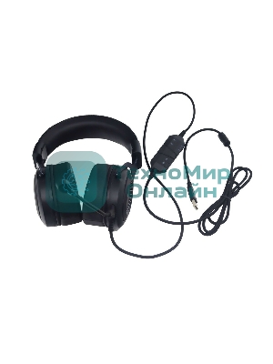 Гарнитура Raskat Strike 3U чёрный, проводная, USB, съёмный микрофон, подсветка