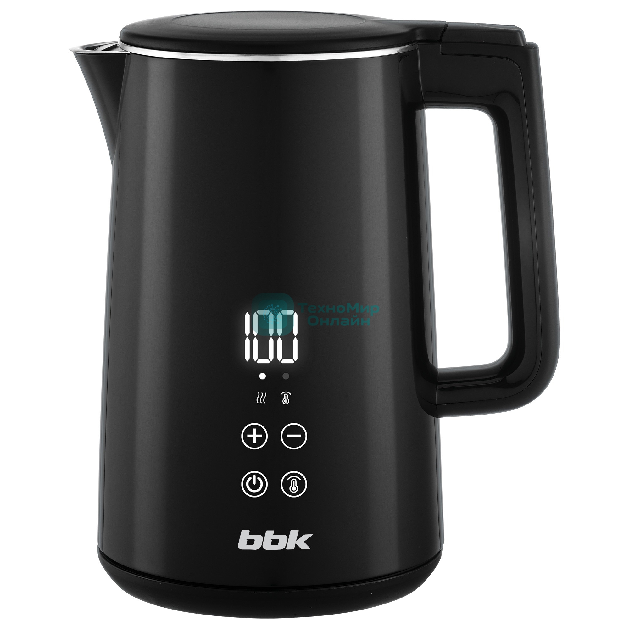 Чайник BBK EK1501 1.5л 2200 Вт, черный