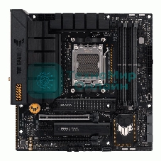 Материнская плата ASUS TUF GAMING B650M-PLUS WIFI, AM5, AMD B650, 4xDDR5, 4xSATA, 2xM.2, 1xPCIe 4.0 x16, 1xPCIe 4.0 x4, 1xDP, 1xHDMI, 1x 2.5Gb LAN, 4xUSB-A 3.2 Gen 2, 1xUSB-A 3.2 Gen 1, 1xUSB-C 3.2 Gen 2x2, 5x3.5 мм, 7.1, mATX